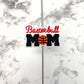 Basketball Mom Silicone Focal Bead