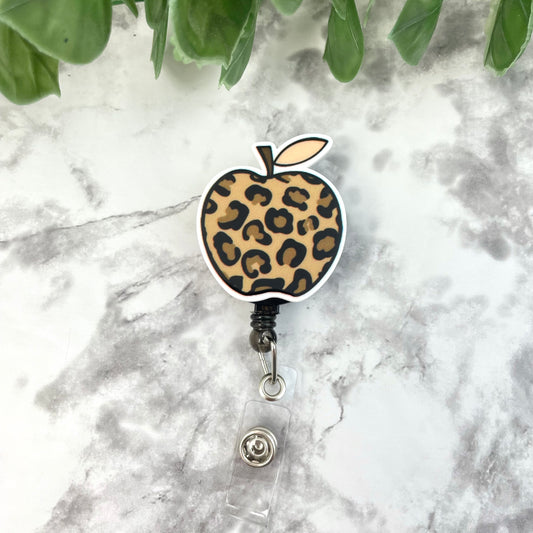 Leopard Apple Planar Resin Flatback