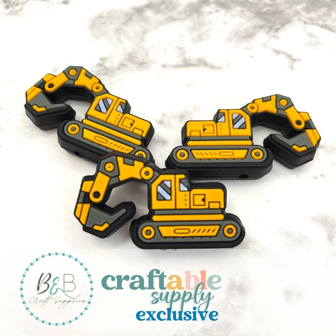 Excavator Silicone Focal Bead *Exclusive*