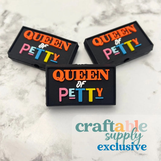 Queen of Petty Soft PVC Focal Bead