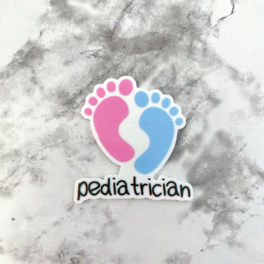 Pediatrician Baby Feet Planar Resin Flatback