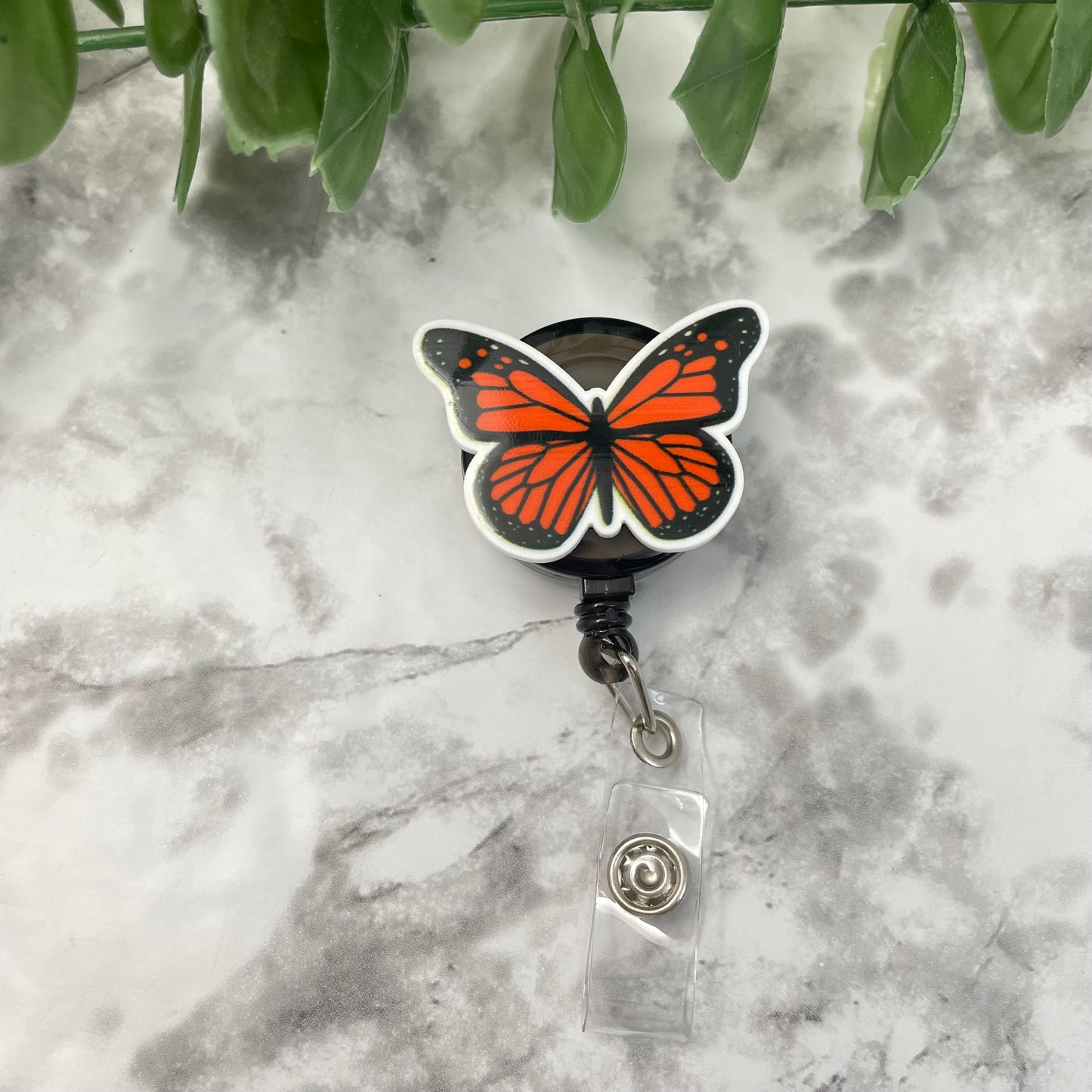 Monarch Butterfly Planar Resin Flatback