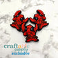 Red Hero Stitcheroo Silicone Focal Bead *Exclusive*