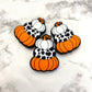 Pumpkin Stack Silicone Focal Bead