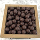 12mm Round Silicone Beads - Chocolate