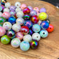 16mm UV Acrylic Bubblegum Bead Scoops