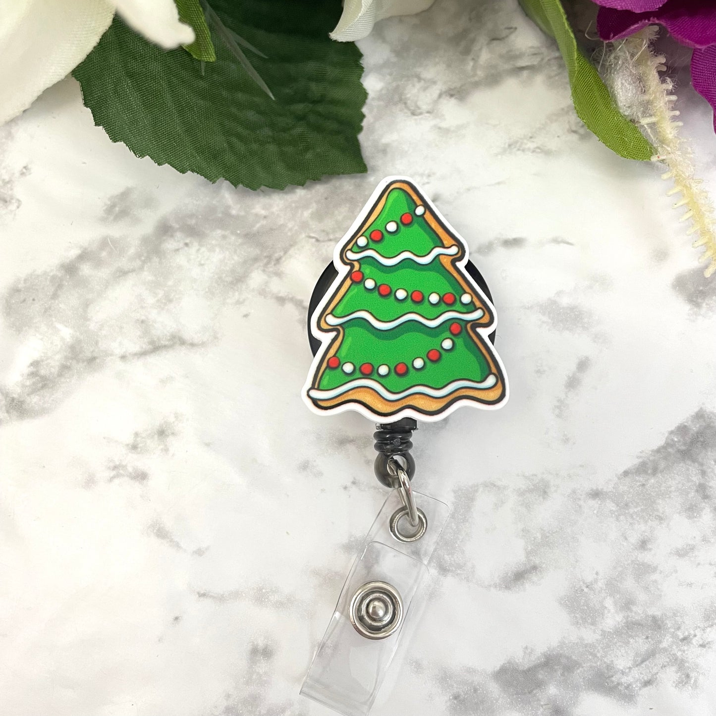 Christmas Tree Cookie Planar Resin Flatback