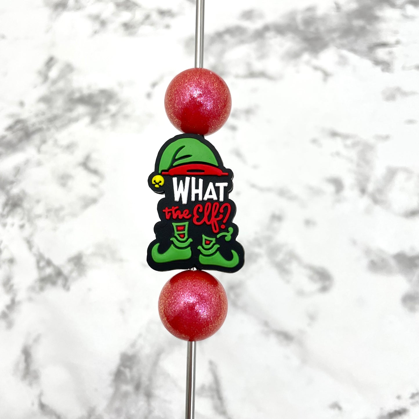 What the Elf Silicone Focal Bead