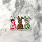 Easter Bunnies Planar Resin Flatback