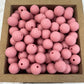 12mm Round Silicone Beads - Blush