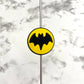 Batman Shield Silicone Focal Bead