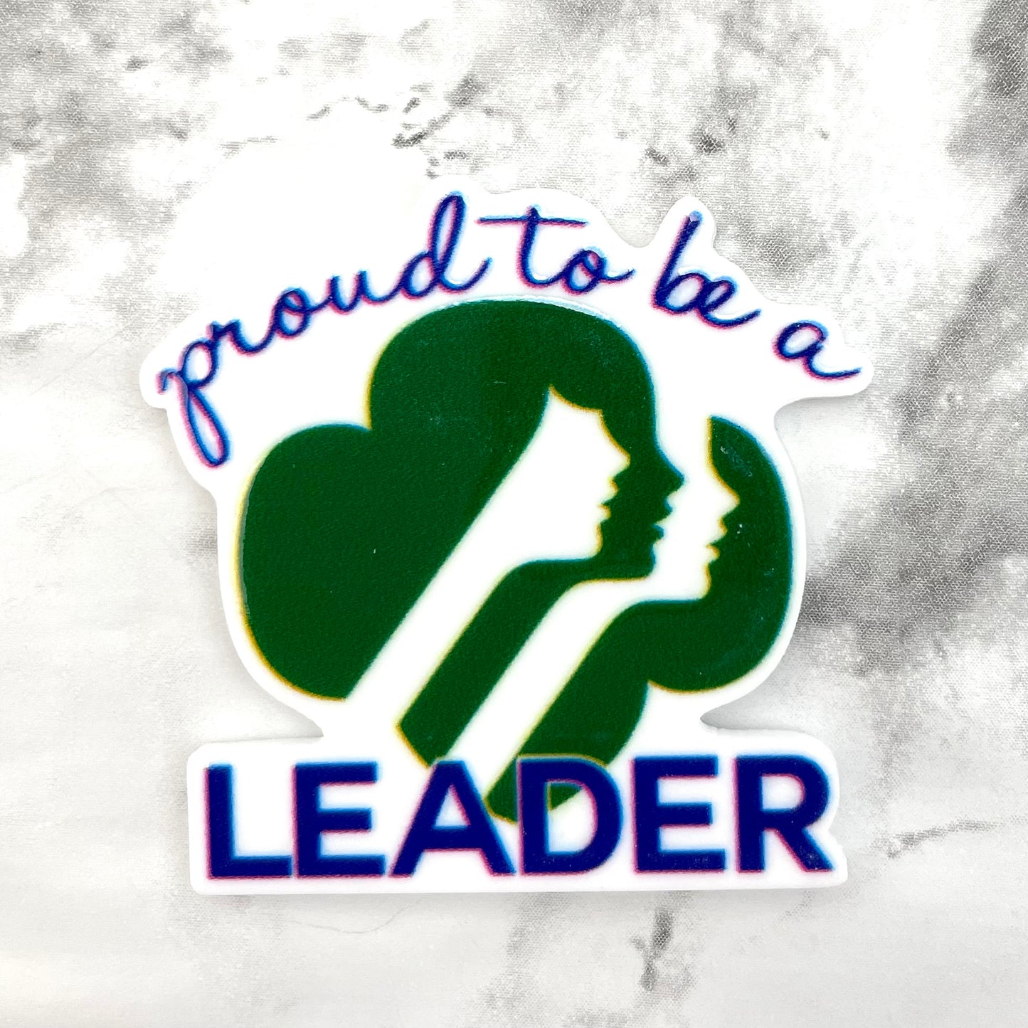 Proud to be a Leader Planar Resin Flatback