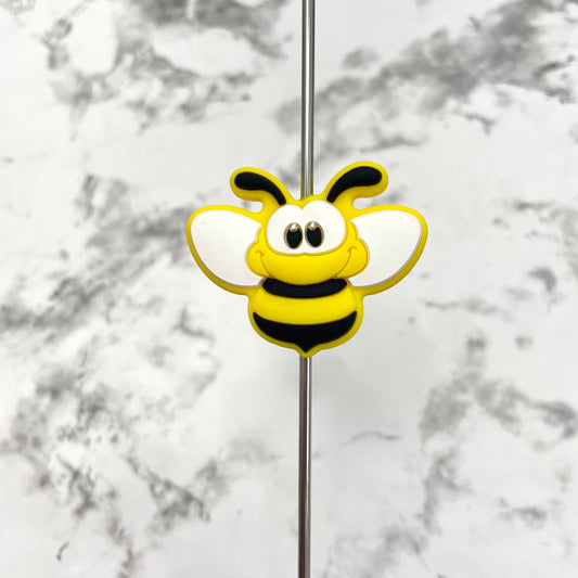 Bumble Bee Silicone Focal Bead