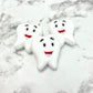 Tooth Silicone Focal Bead