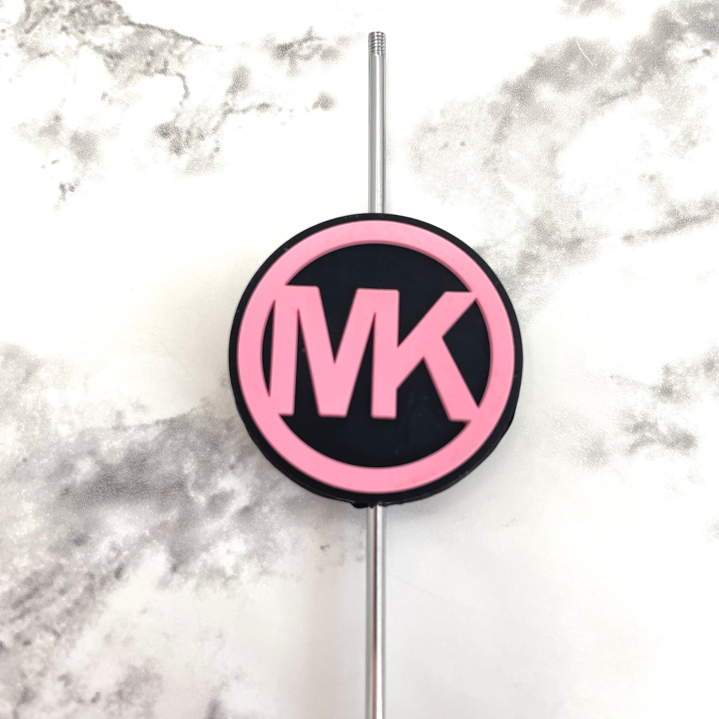 MmmK Circle Silicone Focal Bead