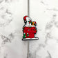 Christmas Dog Soft PVC Focal Bead