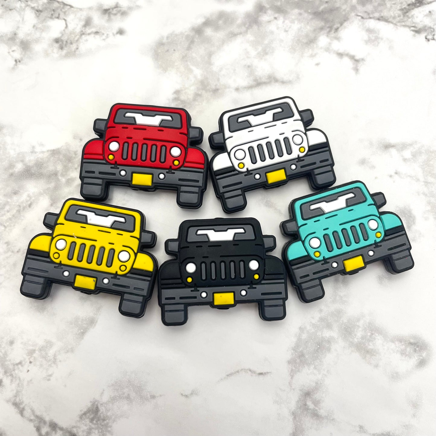 Jeep Silicone Focal Bead