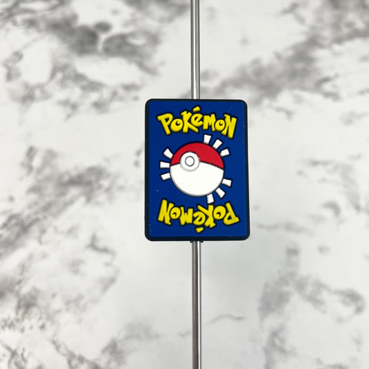 Poke Card Silicone Focal Bead