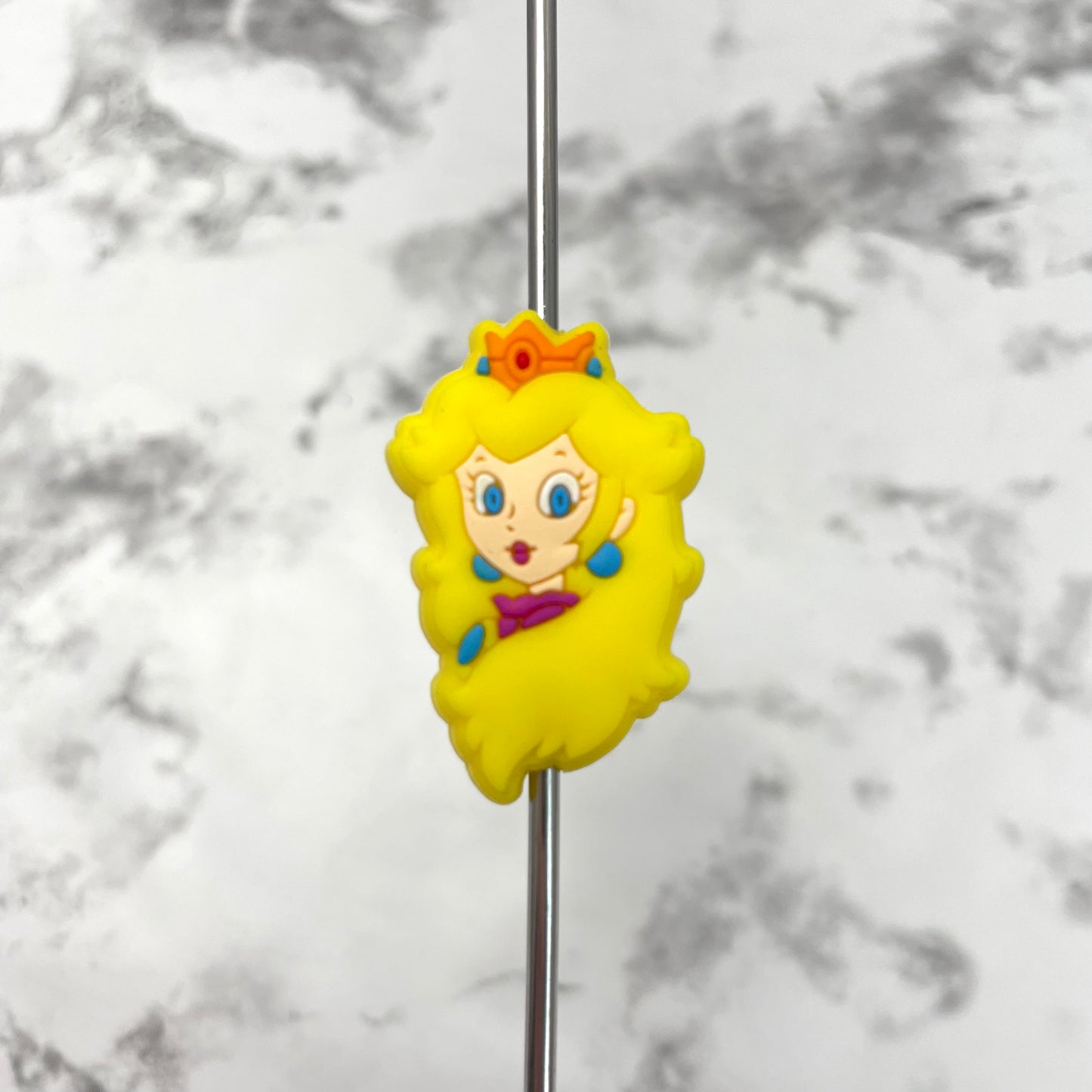 Game Princess Silicone Focal Bead