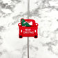 Christmas Truck Silicone Focal Bead