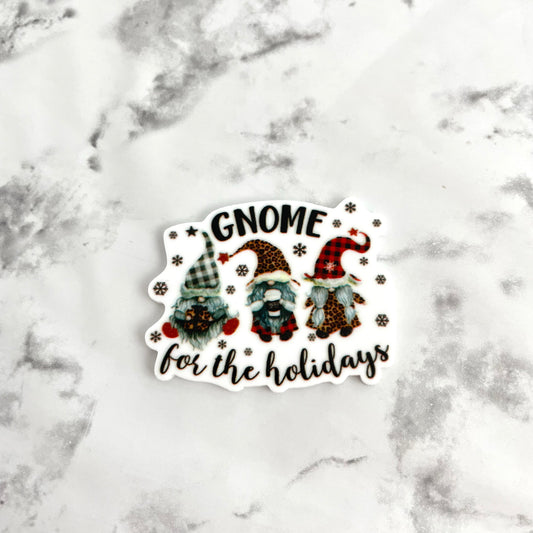 Gnome for the Holidays Planar Resin Flatback