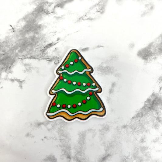 Christmas Tree Cookie Planar Resin Flatback