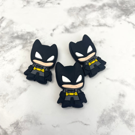 Bat Guy Figure Silicone Focal Bead