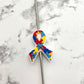 Autism Ribbon Silicone Focal Bead