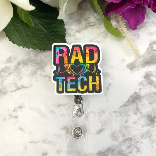 Rad Tech Radiology Multicolor Planar Resin Flatback