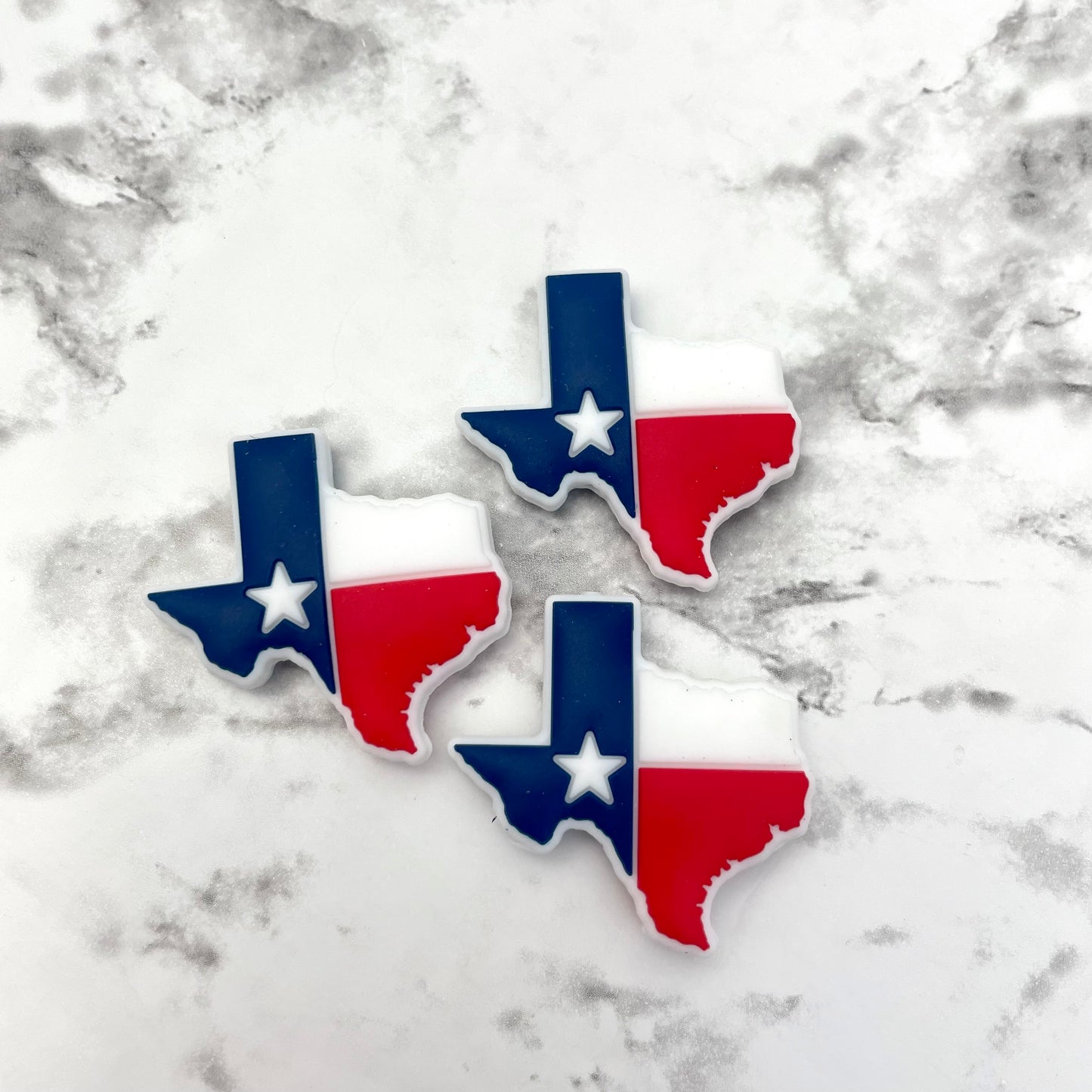 Texas State PUBLIC Silicone Focal Bead