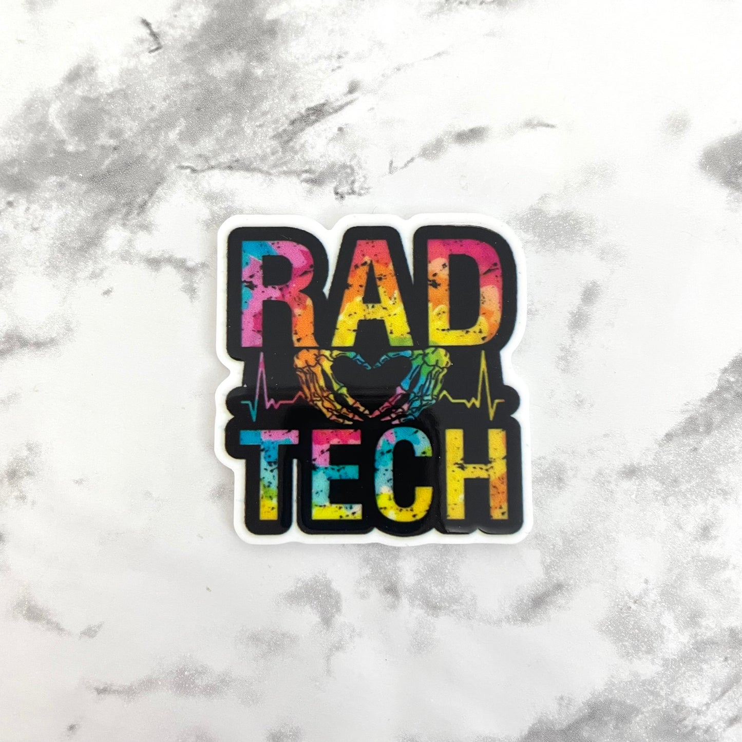 Rad Tech Radiology Multicolor Planar Resin Flatback