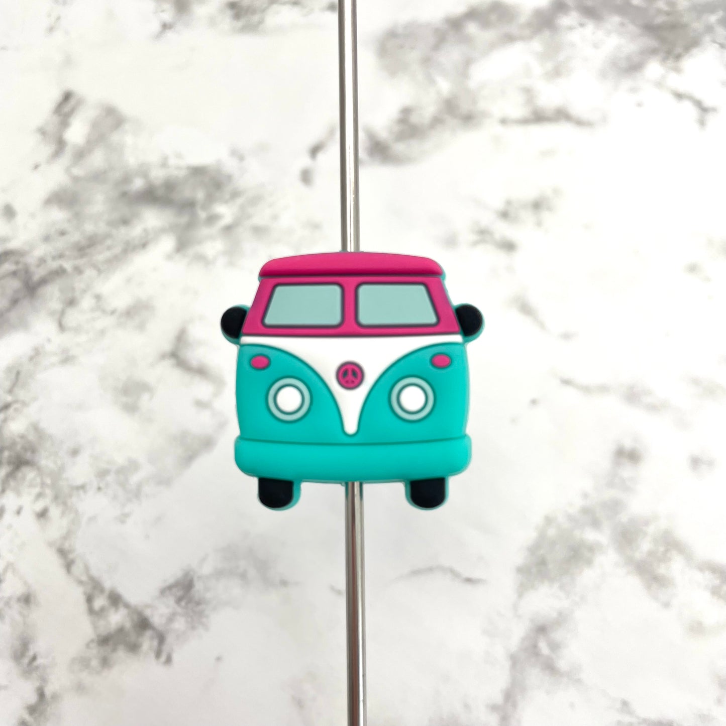 VW Bus Silicone Focal Bead