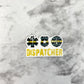 Dispatcher Shields Planar Resin Flatback