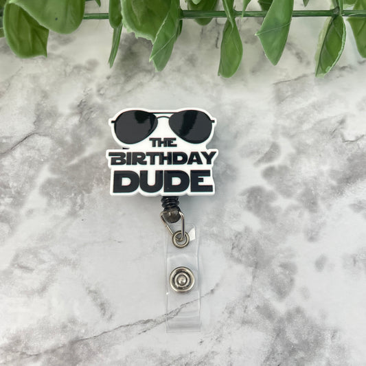 The Birthday Dude Planar Resin Flatback