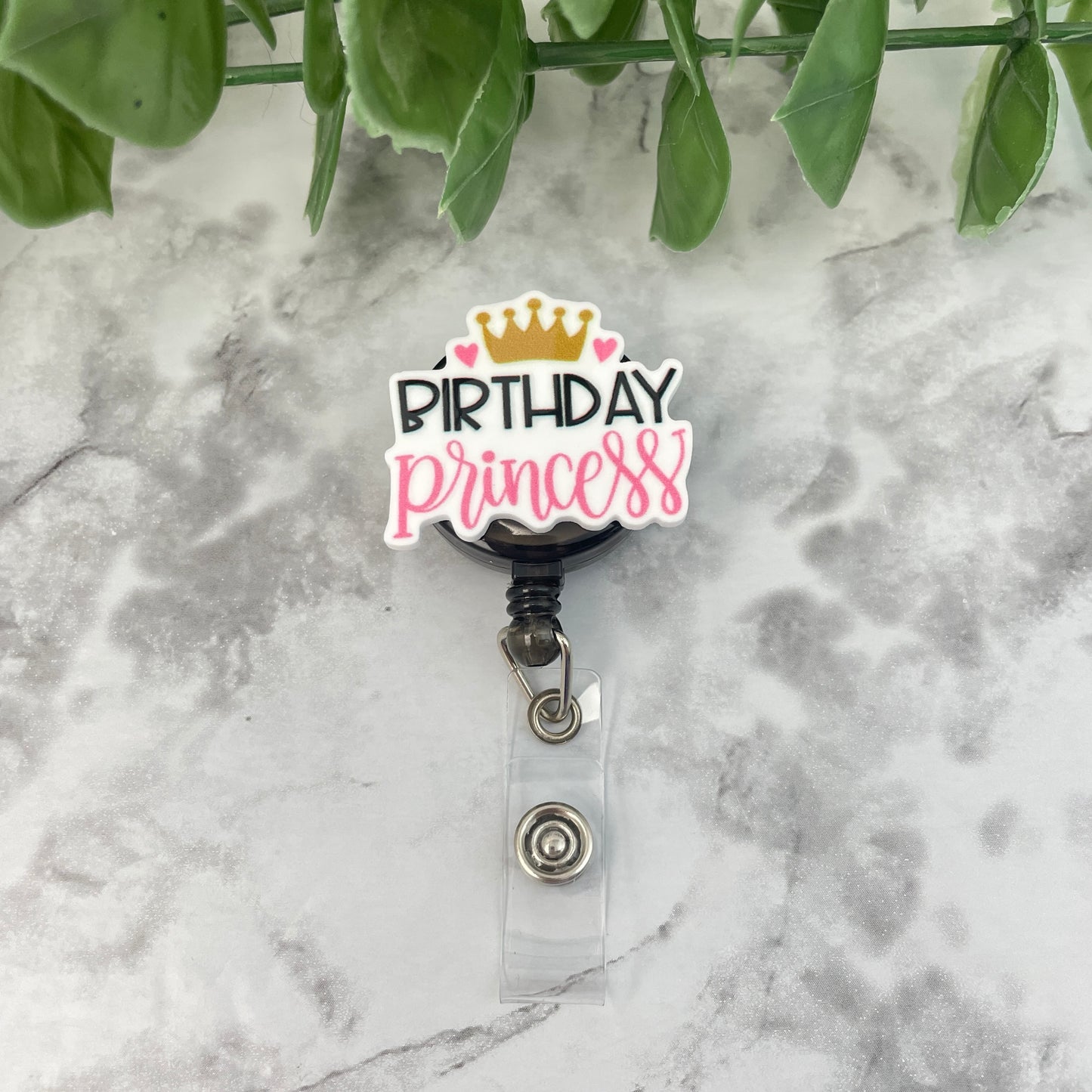 Birthday Princess Planar Resin Flatback