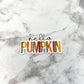 Hello Pumpkin Words Planar Resin Flatback