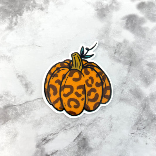 Leopard Pumpkin Planar Resin Flatback