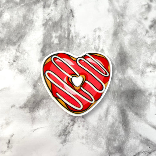 Heart Donut Planar Resin Flatback