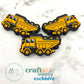 Dumptruck Silicone Focal Bead *Exclusive*