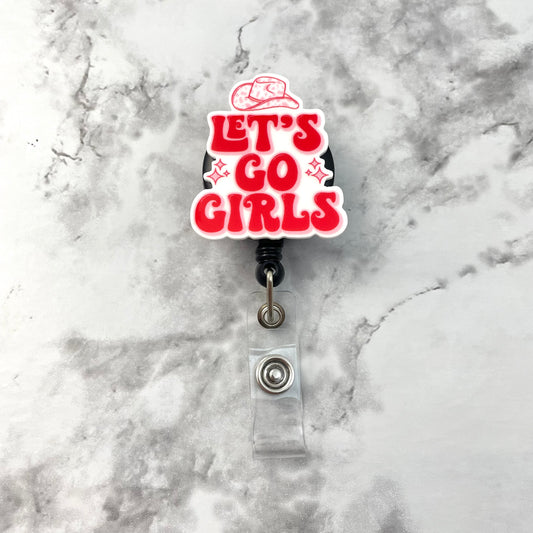 Let's Go Girls Planar Resin Flatback