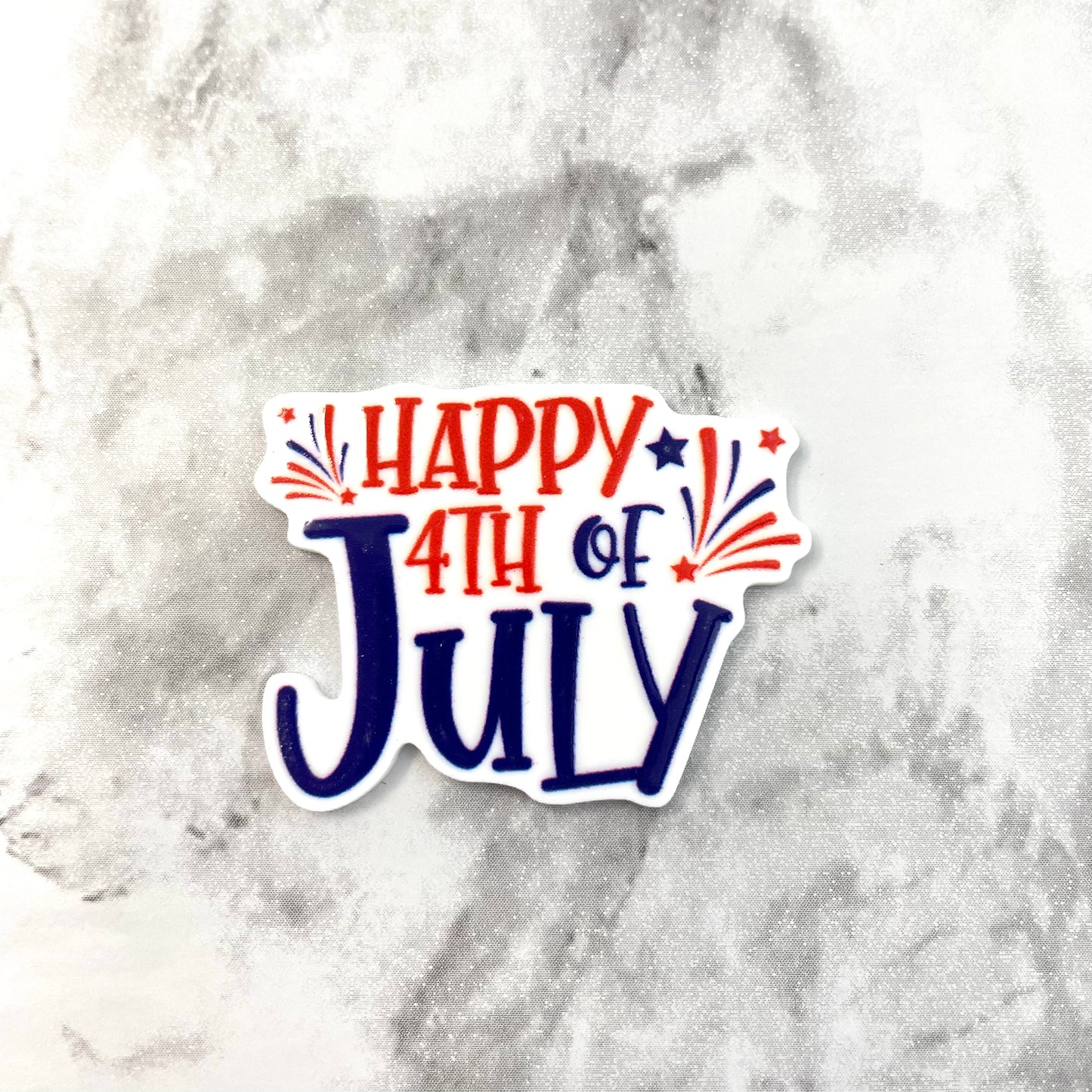 Happy 4th of July Planar Resin Flatback