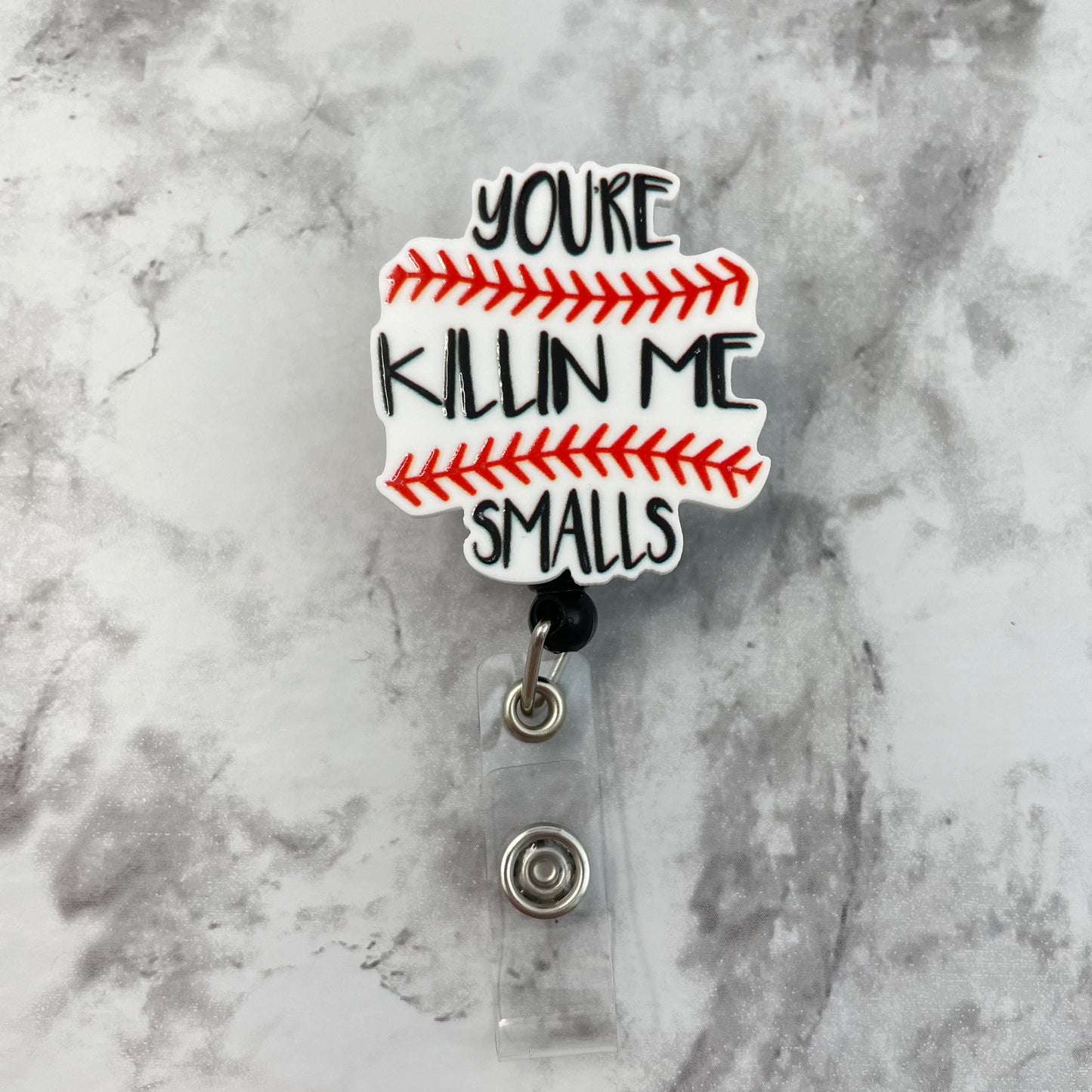 You're Killin Me Smalls Baseball Planar Resin Flatback