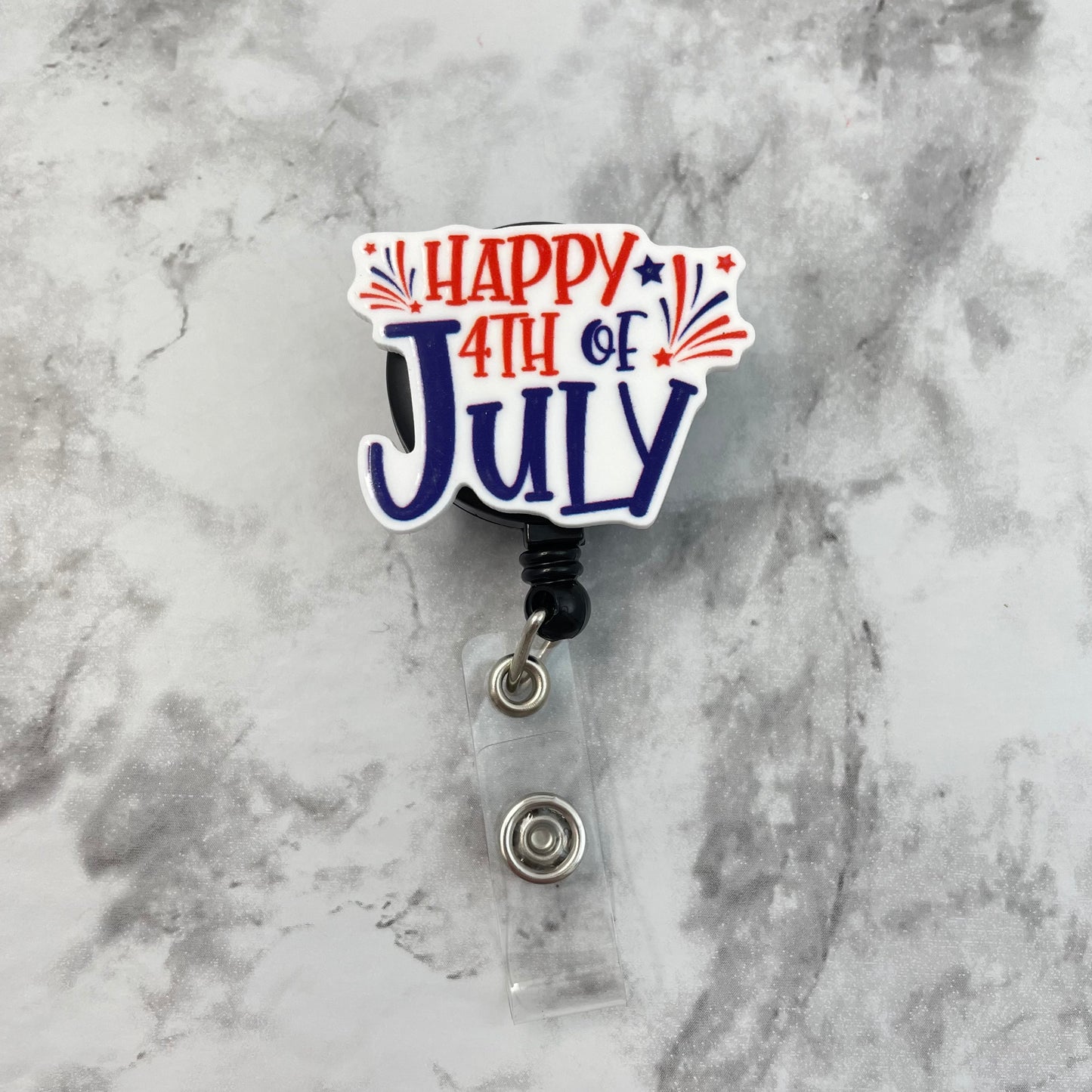 Happy 4th of July Planar Resin Flatback