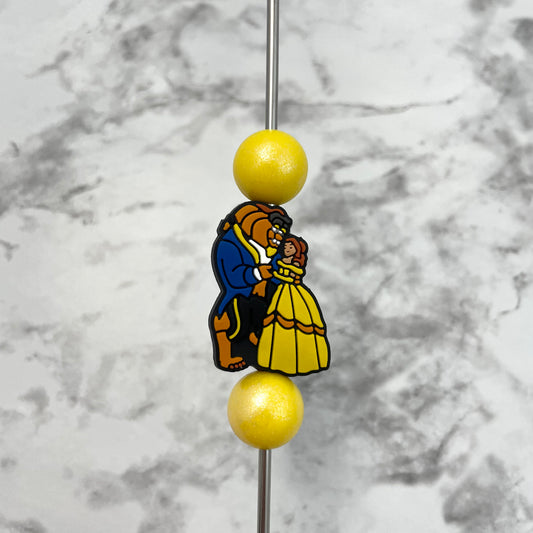 Tale as Old as Time Soft PVC Focal Bead