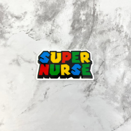 Super Nurse Planar Resin Flatback