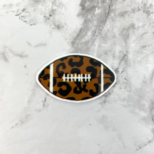 Leopard Football Planar Resin Flatback