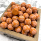 15mm Round Silicone Beads - Golden Ochre Print *EXCLUSIVE*