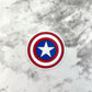 Captain USA Shield Planar Resin Flatback