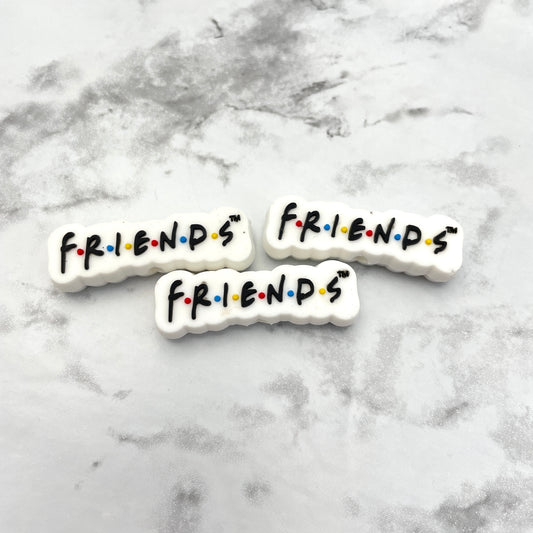 Friends Soft PVC Focal Bead