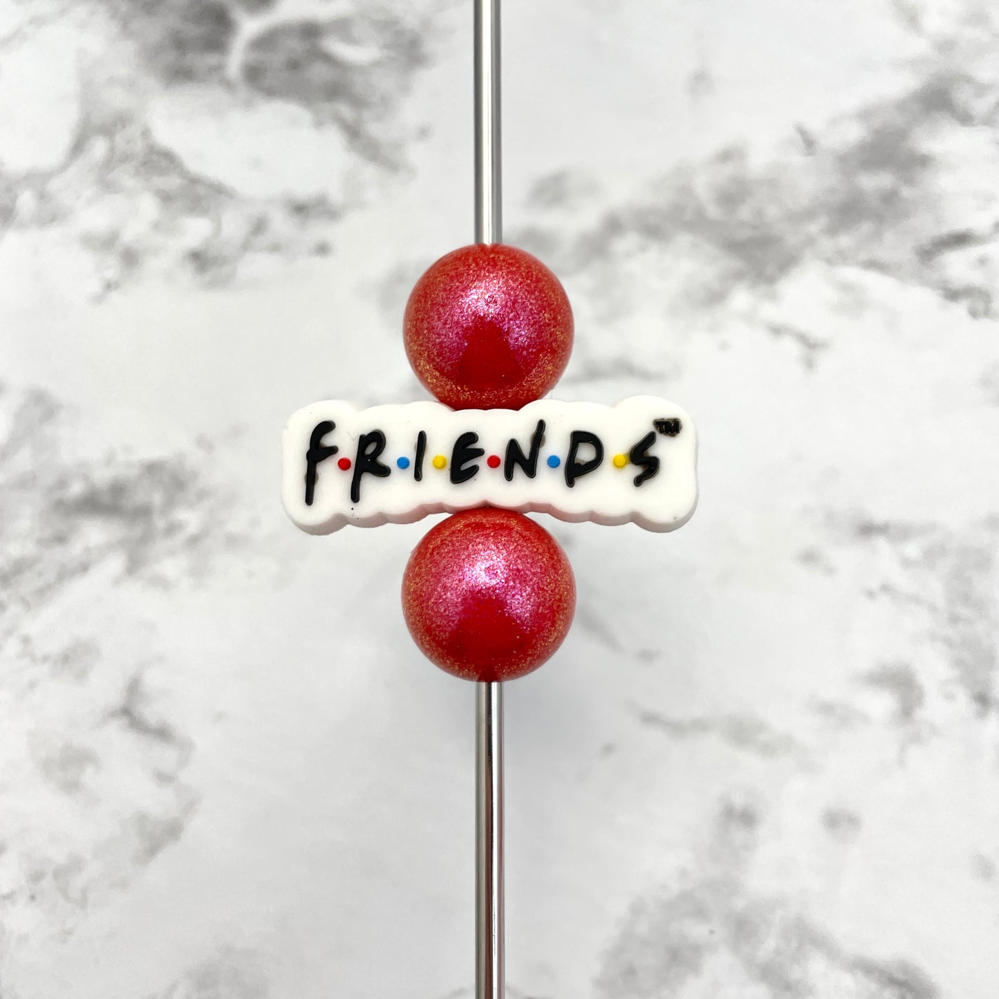 Friends Soft PVC Focal Bead